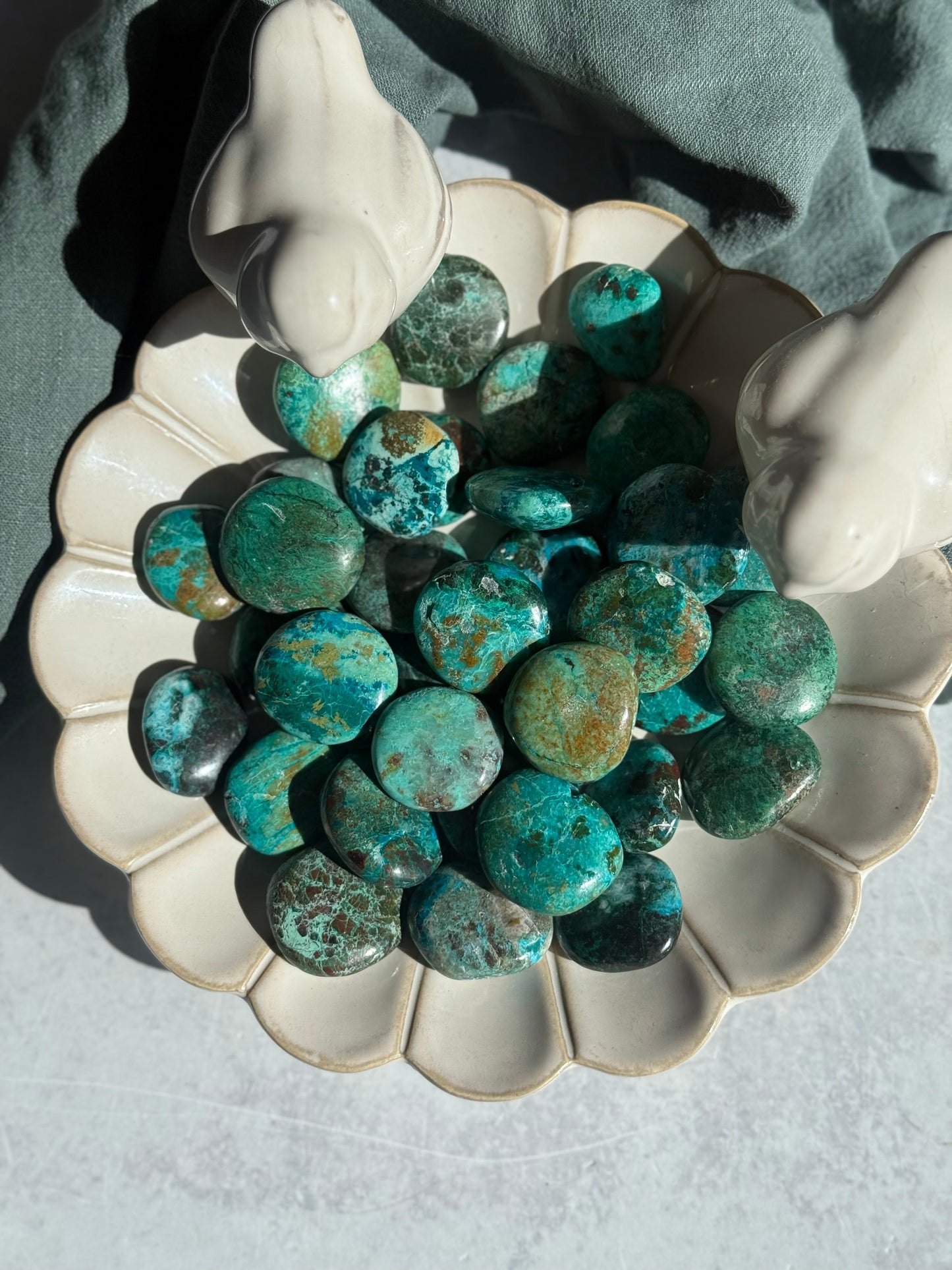 Chrysocolla Mini Palmstone