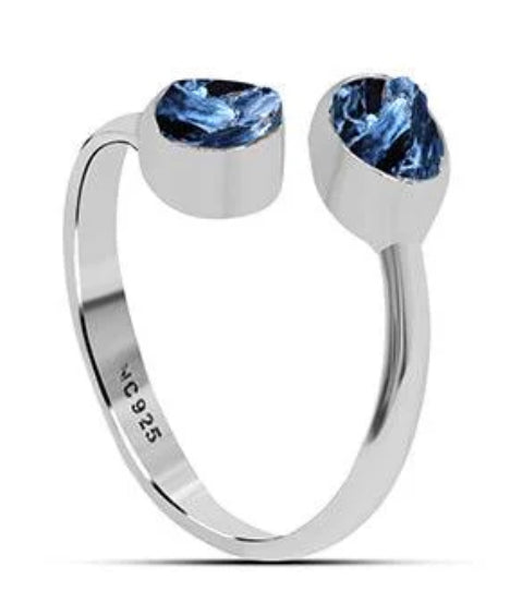 Pietersite Twist Ring