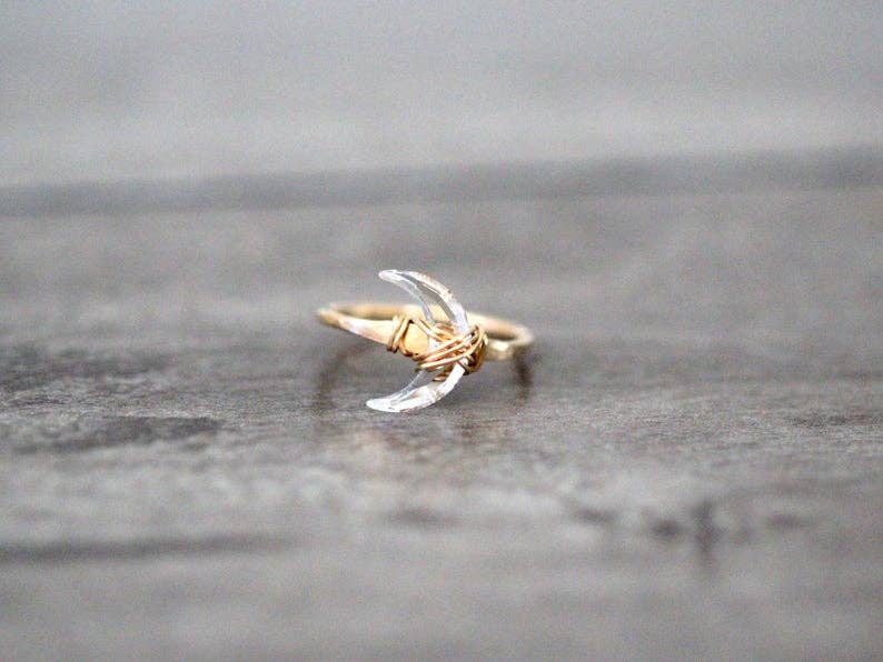 Moonbeam Ring - Crystal Quartz