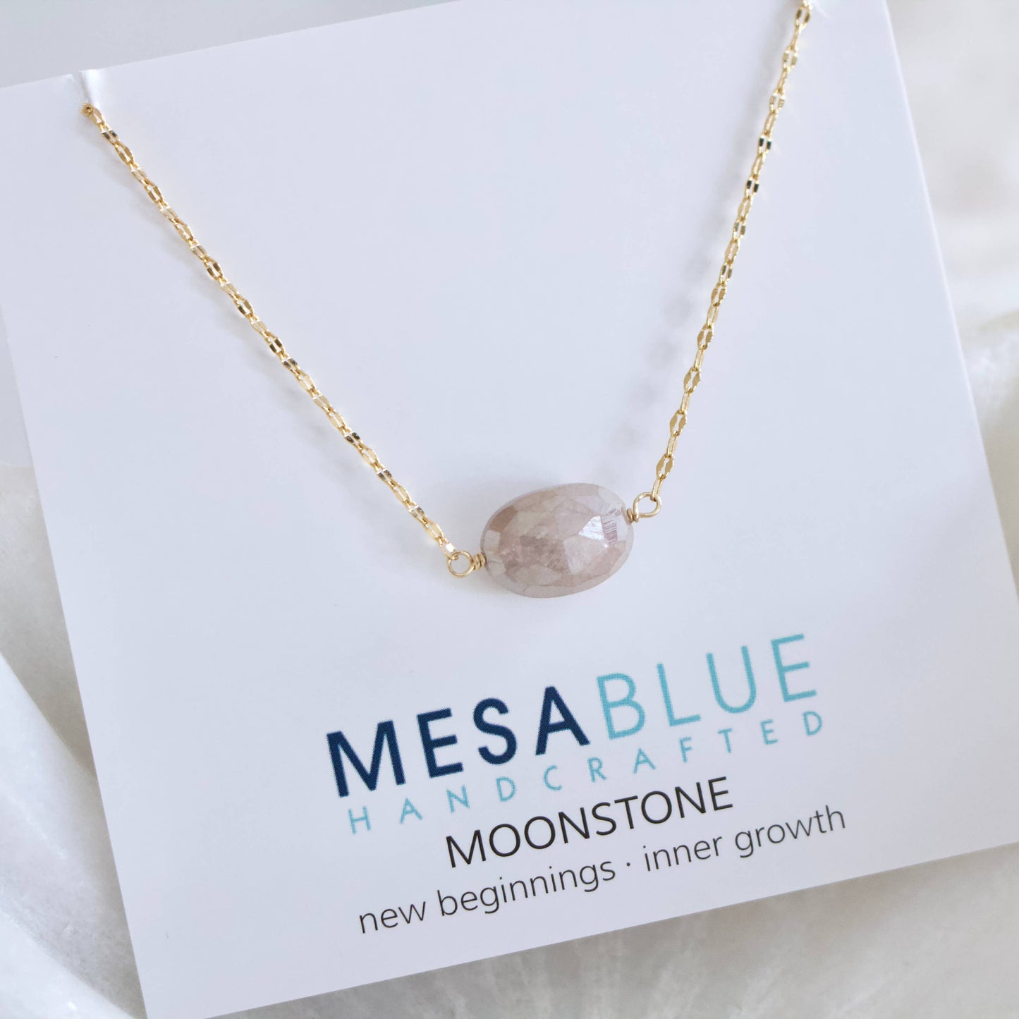Chocolate Moonstone Necklace