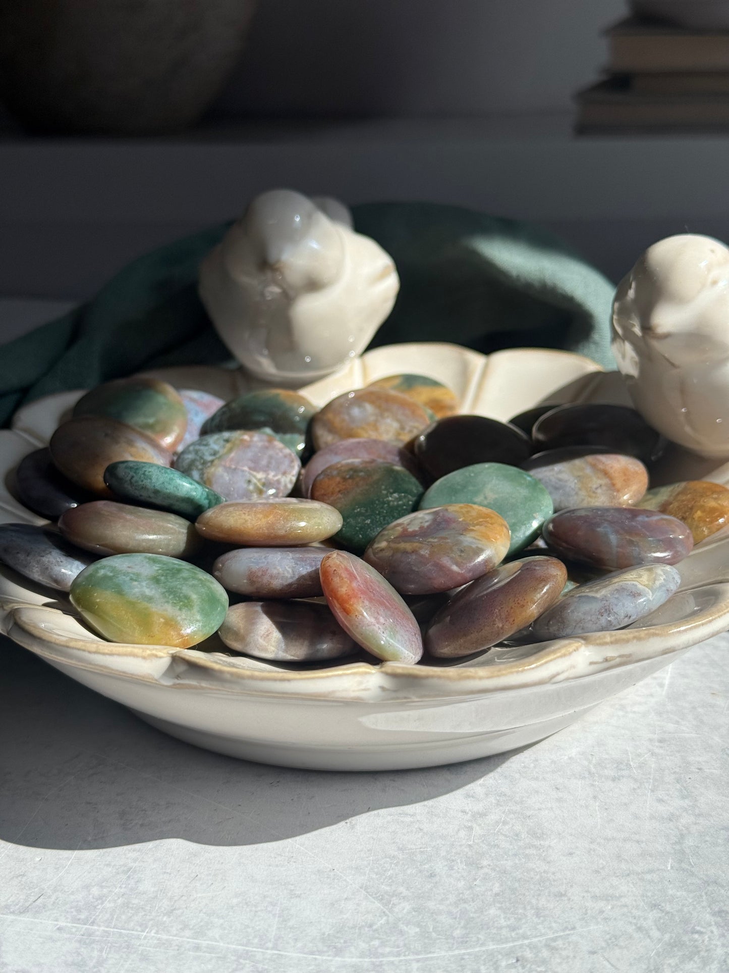 Sea Jasper Mini Palmstone