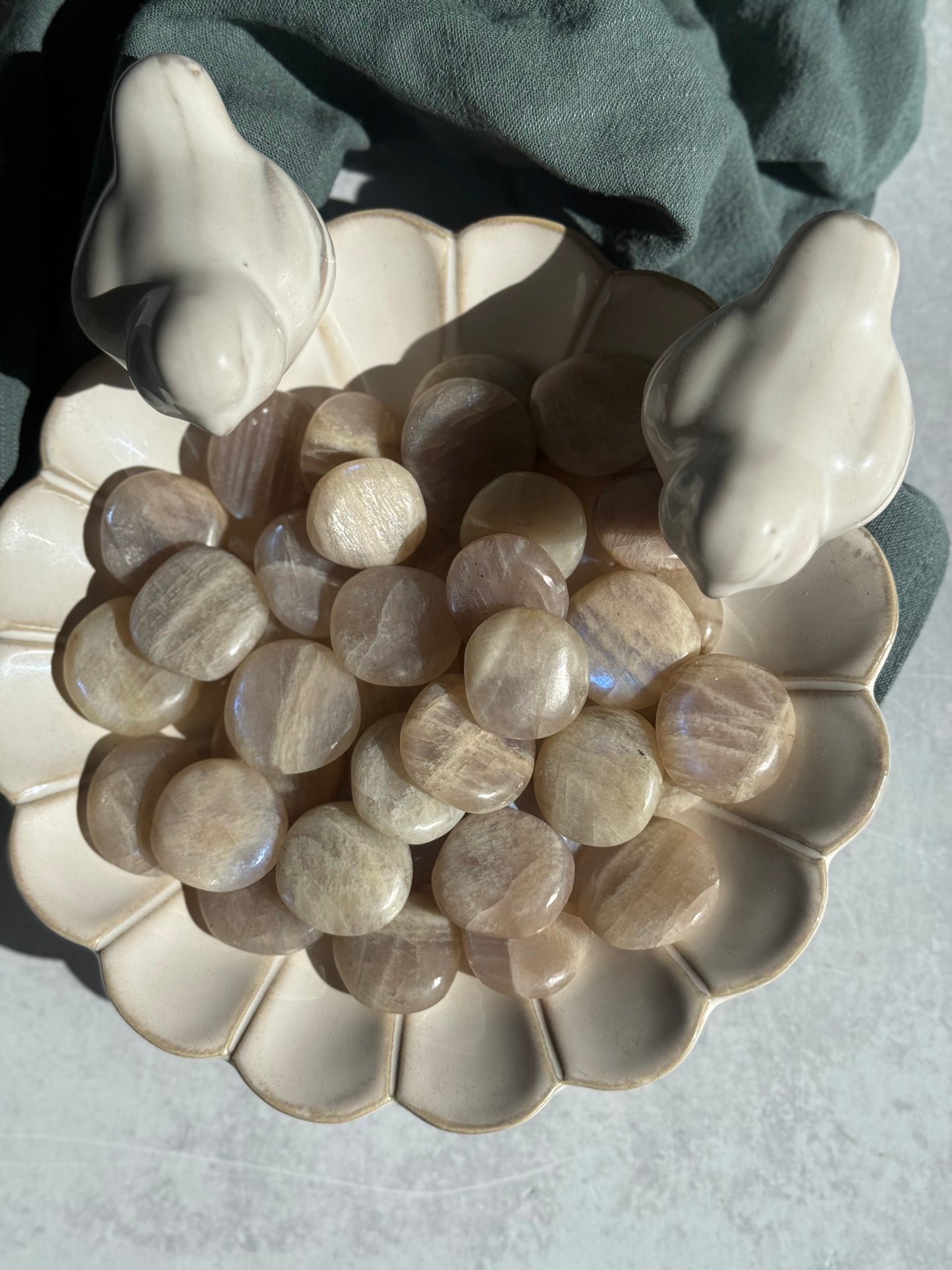 Sunstone/Moonstone Mini Palmstone