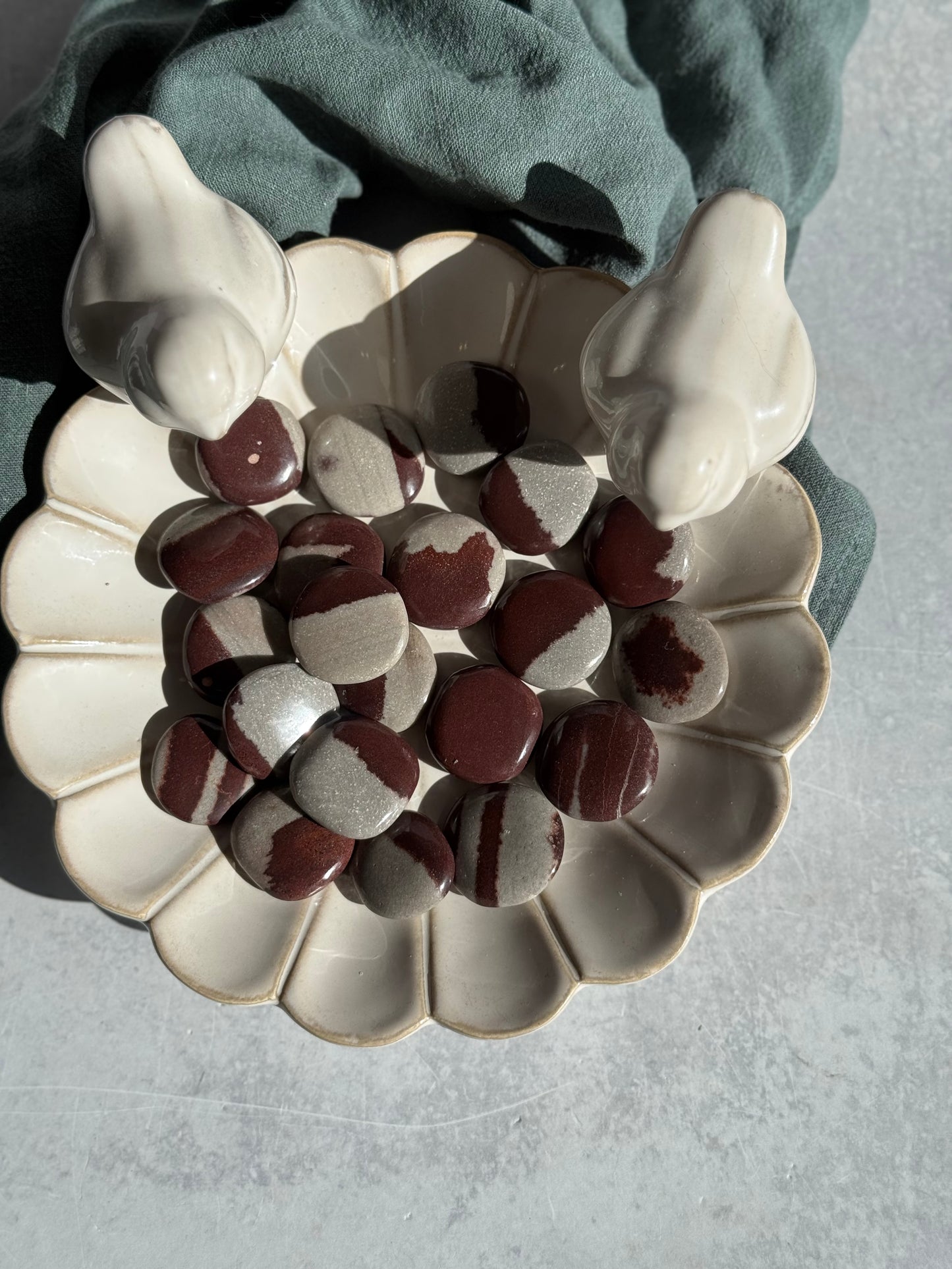 Narmada Jasper Mini Palmstone