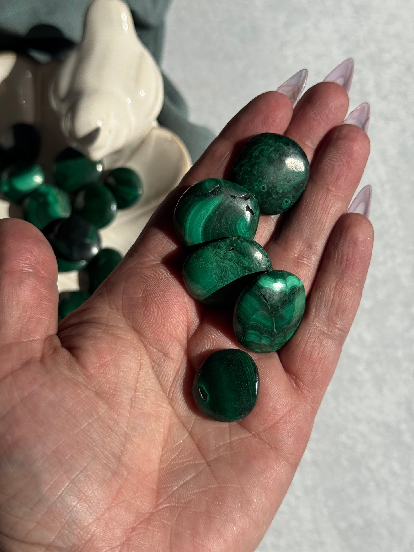 Malachite Mini Palmstone