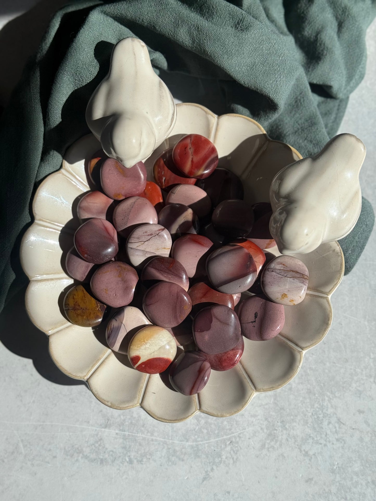 Mookaite Jasper Mini Palmstone