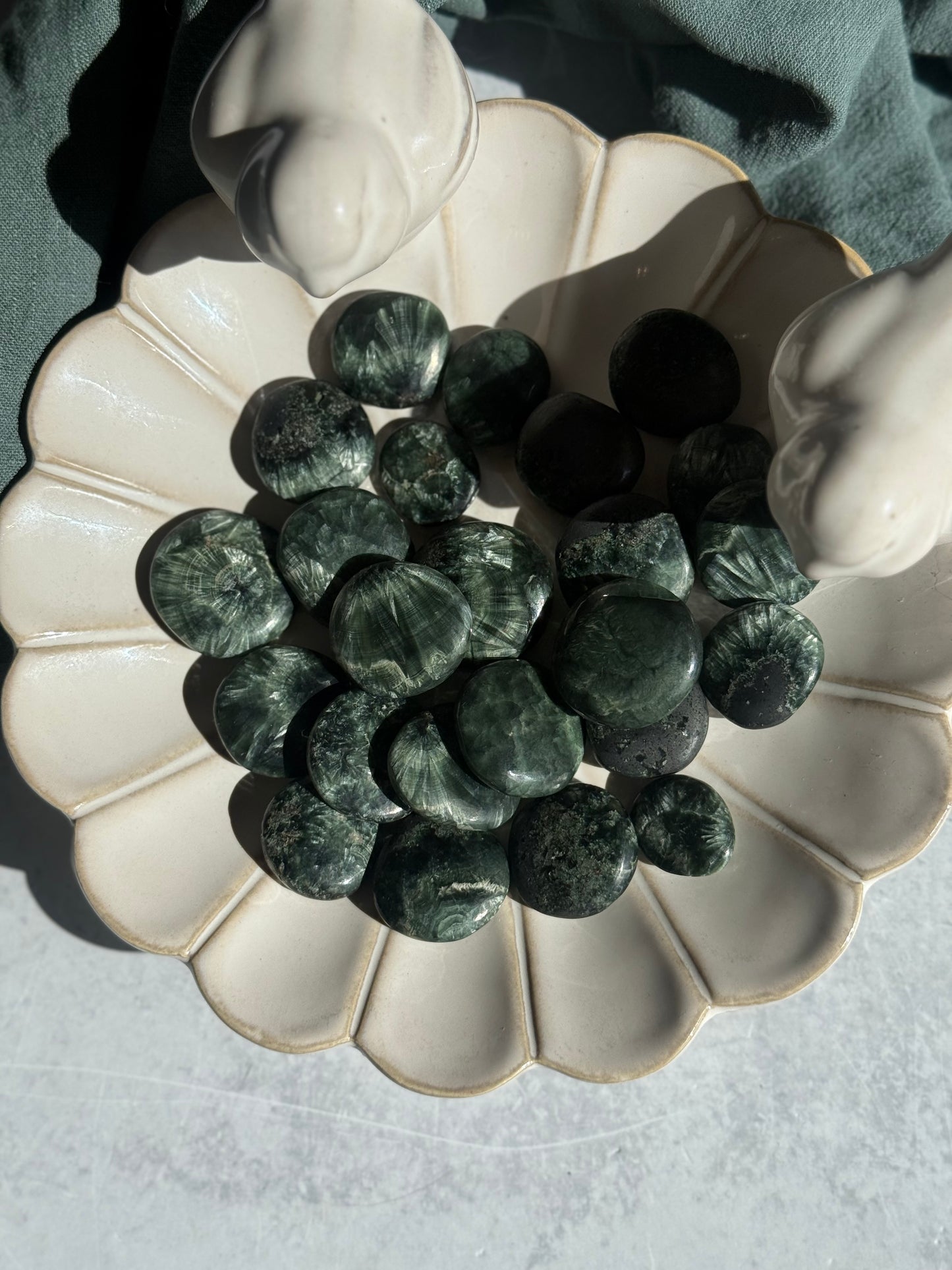 Seraphanite Mini Palmstone
