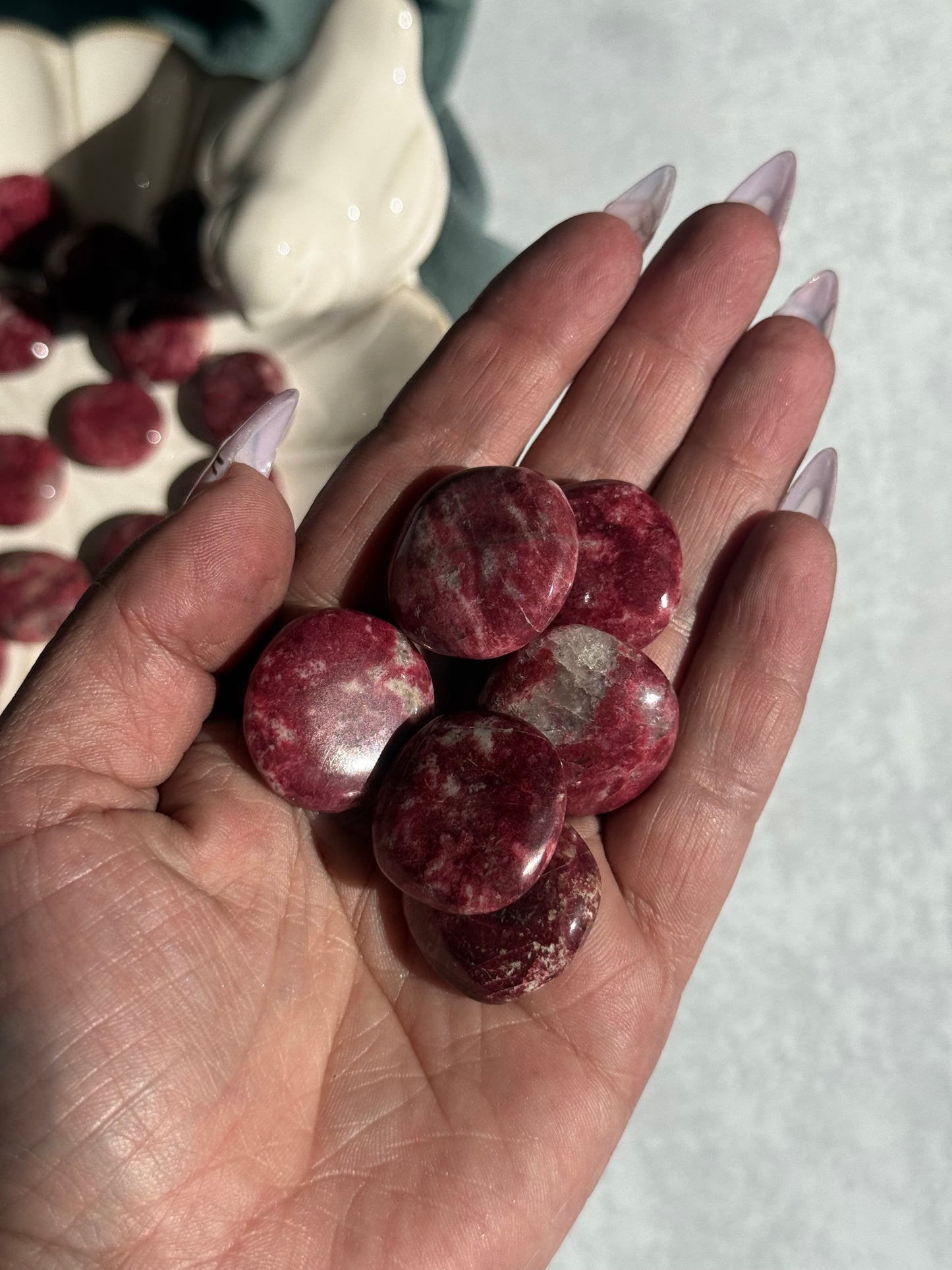 Norway Thulite Mini Palmstone