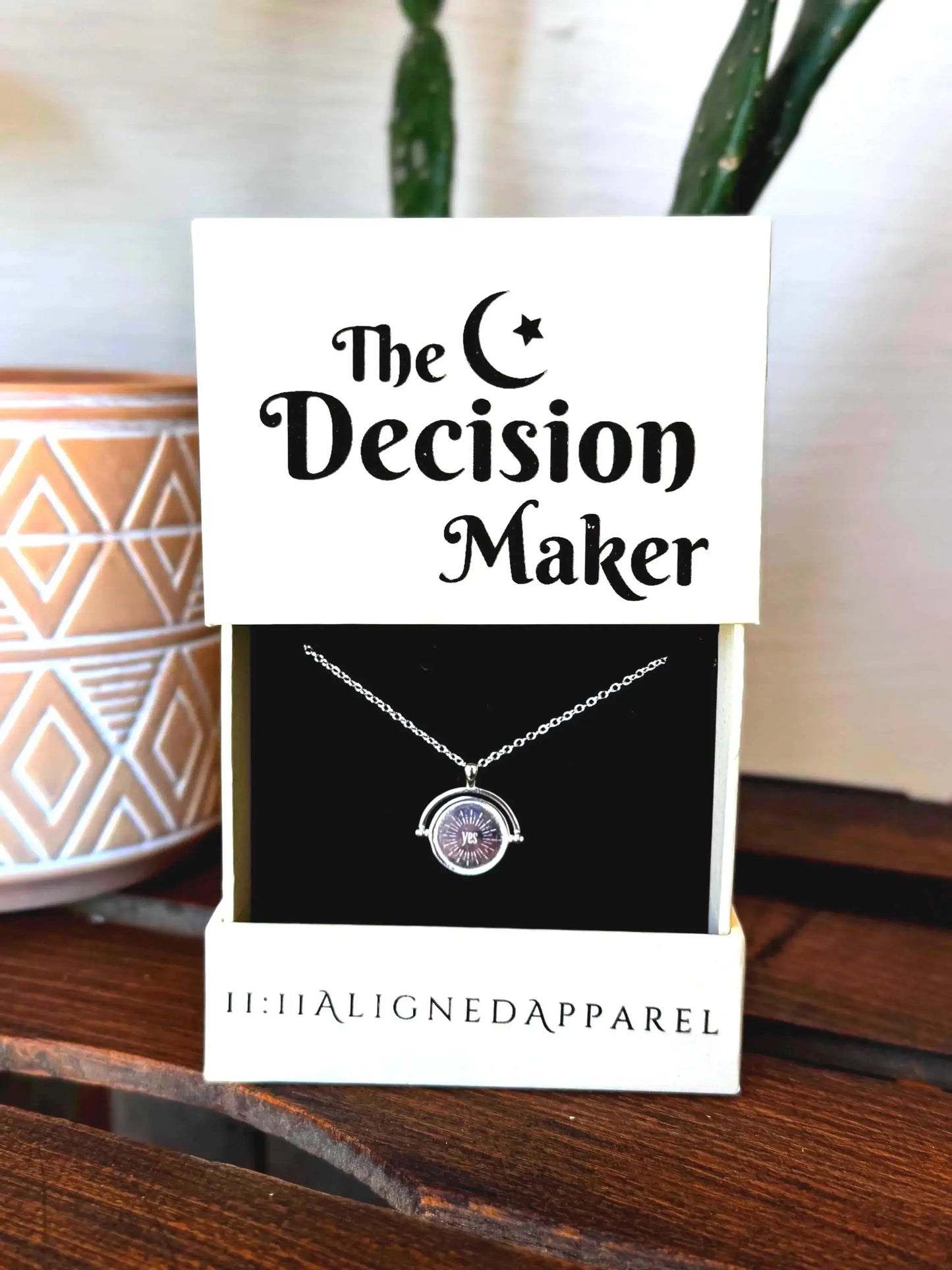 The Decision Maker Necklace: Custom Display Box