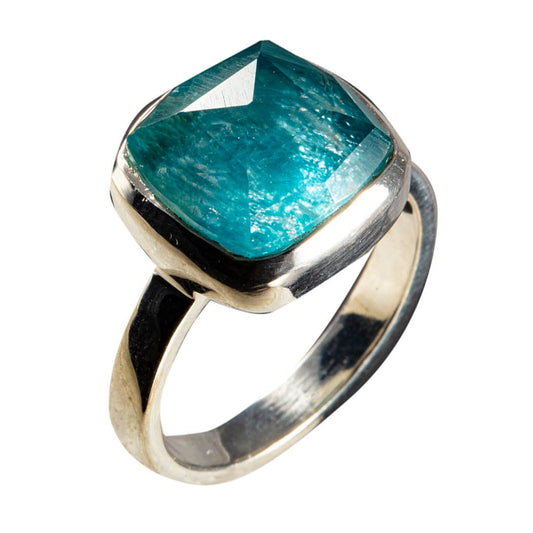 Lenox Apatite Sterling Doublet Ring