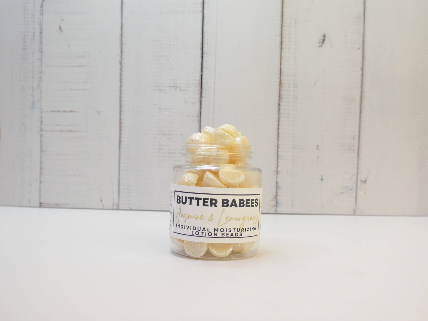 GERANIUM GLOW BODY BUTTER handmade natural lotion beads