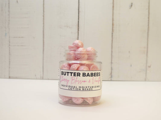 CHARMING CHERRY BLOSSOM BODY BUTTER handmade natural lotion