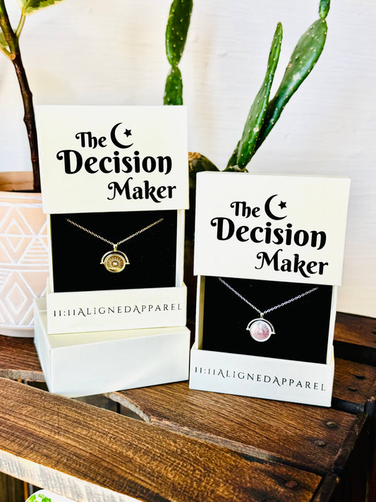 The Decision Maker Necklace: Custom Display Box