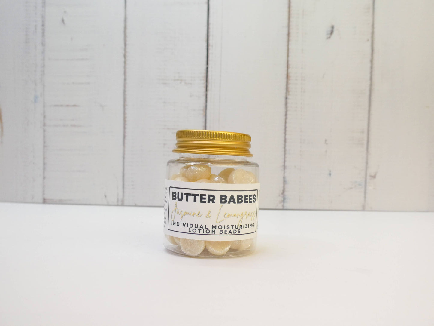GERANIUM GLOW BODY BUTTER handmade natural lotion beads