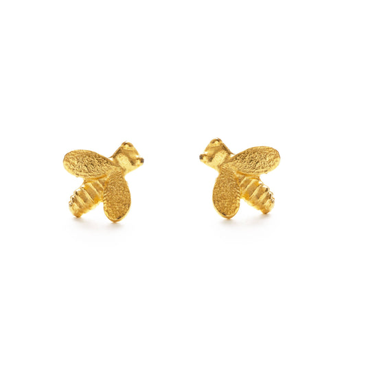 Tiny Honey Bee Studs