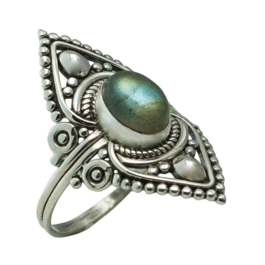 Laguna Labradorite Sterling Ring