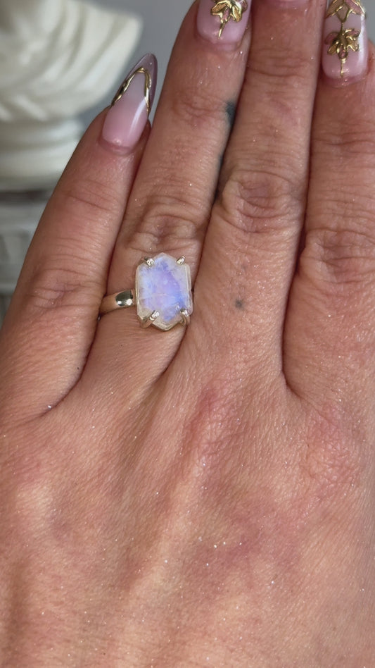 Moonstone Sterling 925 Ring