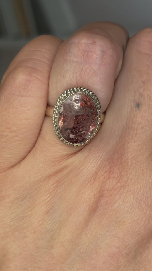 Lepidocrocite Sterling Silver Ring